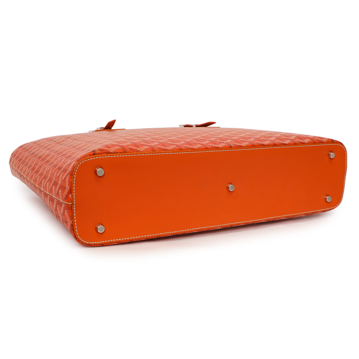 Goyard Orange Goyardine Sac Marie Galante GM Handbags Goyard