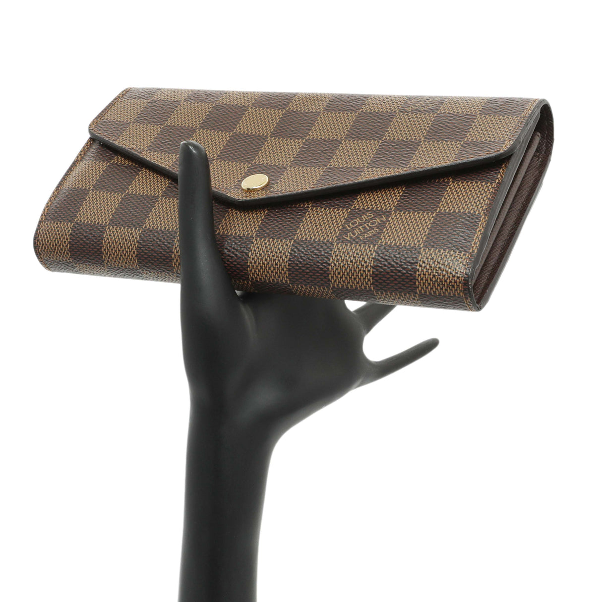 Louis Vuitton Damier Ebene Sarah Wallet Accessories Louis Vuitton