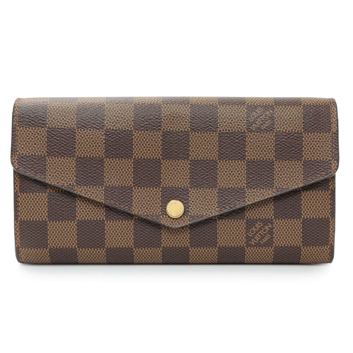Louis Vuitton Damier Ebene Sarah Wallet Accessories Louis Vuitton