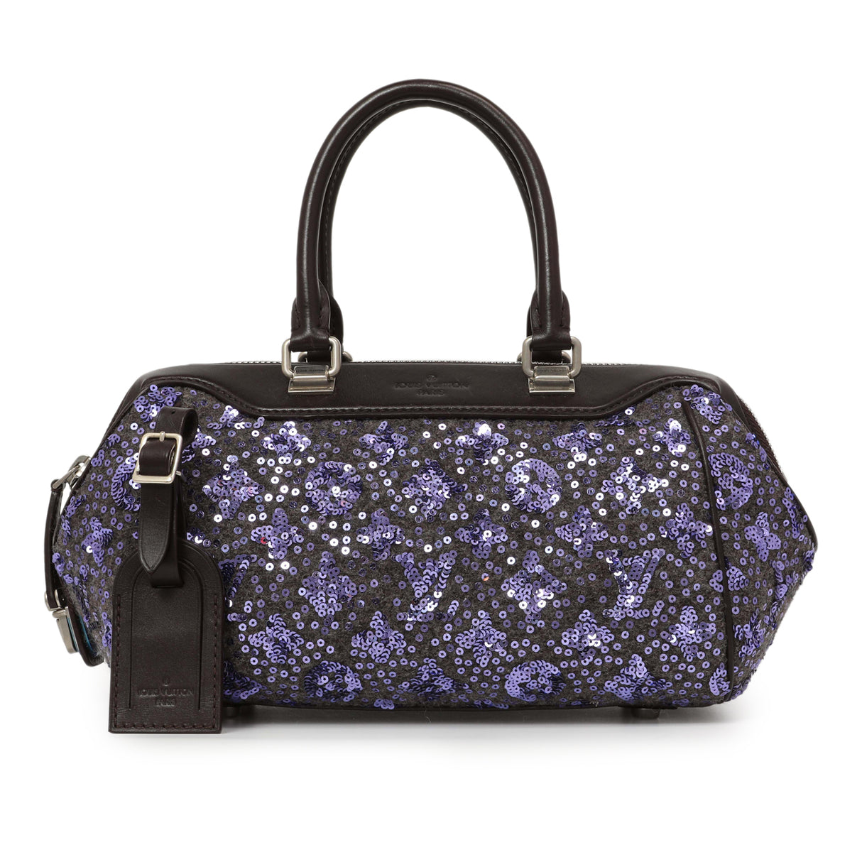 Louis Vuitton Purple Sequin Monogram Sunshine Express Baby Handbags Louis Vuitton