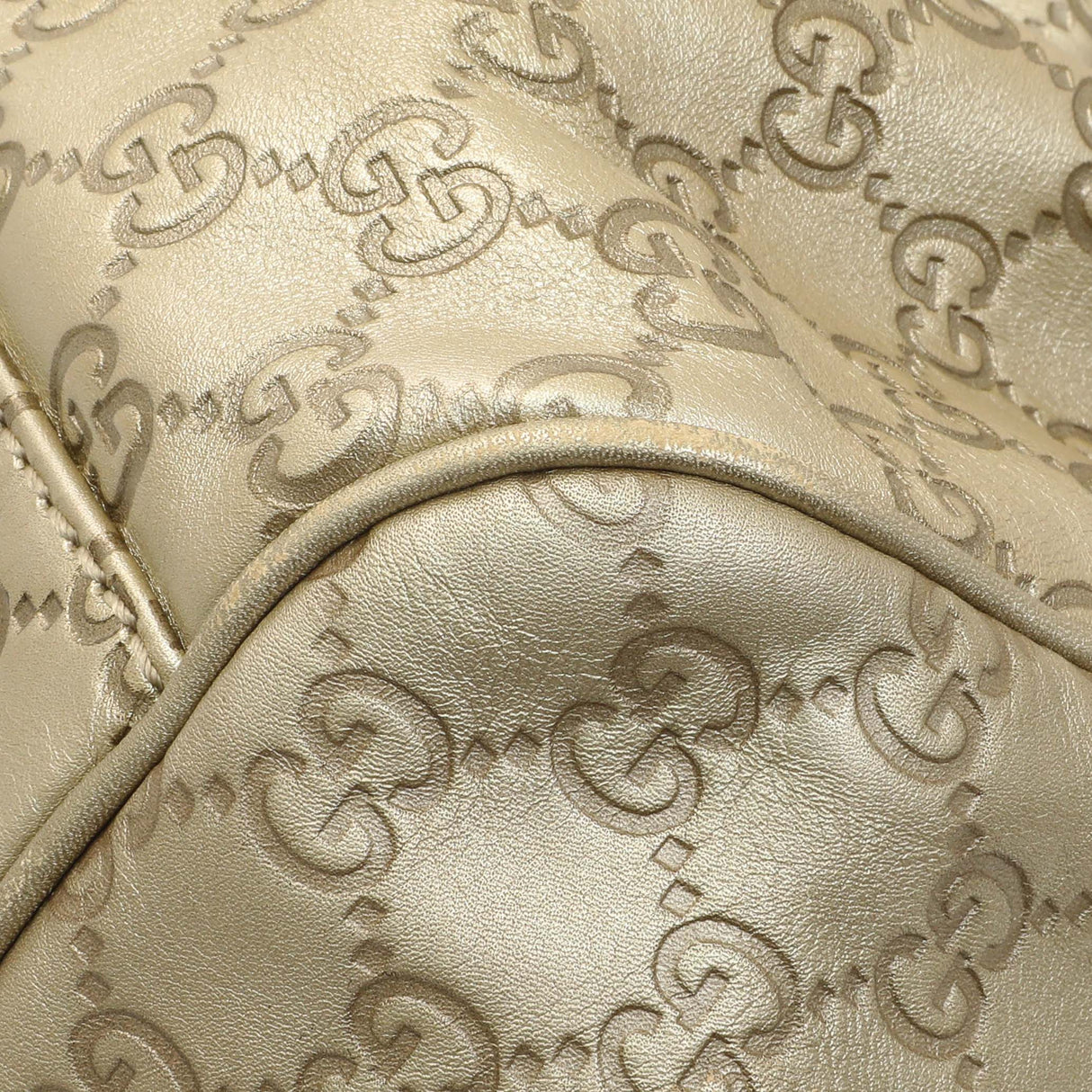 Gucci Gold Guccissima Sukey Boston Bag Handbags Gucci