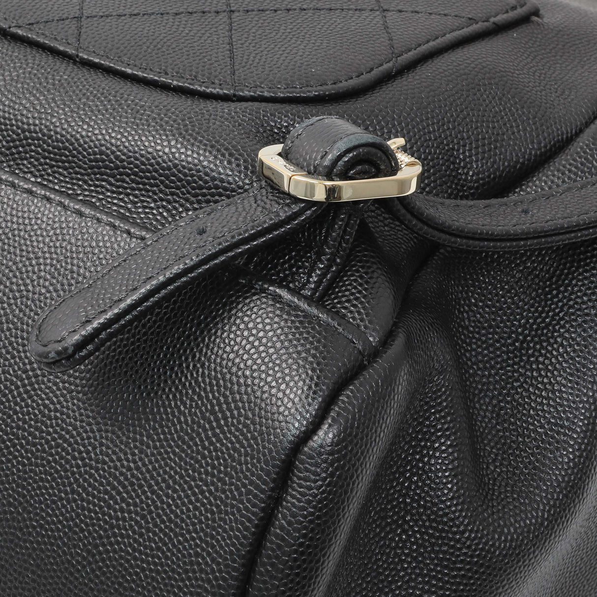 Chanel Black Caviar Affinity Backpack Handbags Chanel