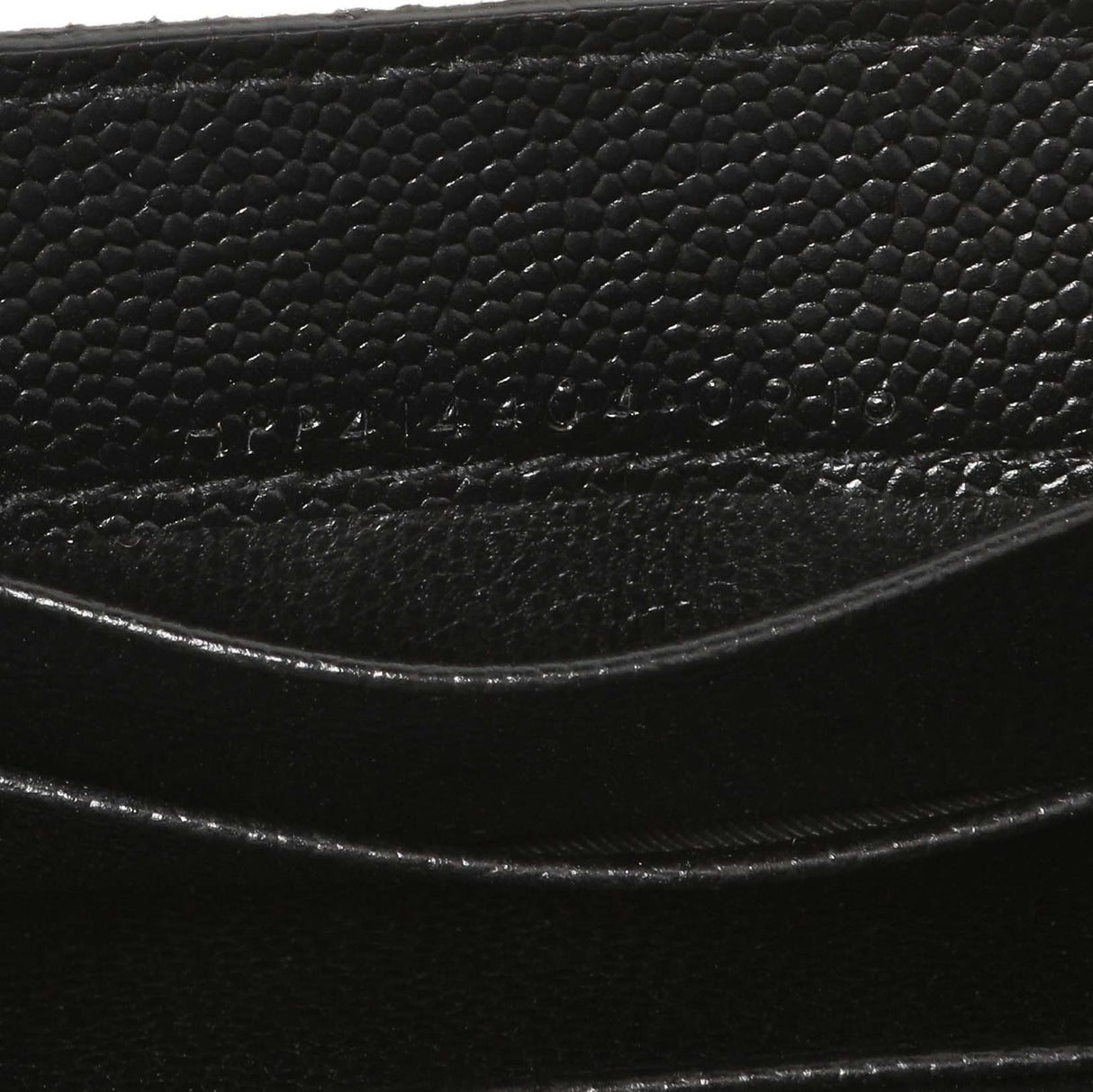 Saint Laurent Black Grain De Poudre Matelasse Chevron Monogram Envelope Wallet Accessories Saint Laurent