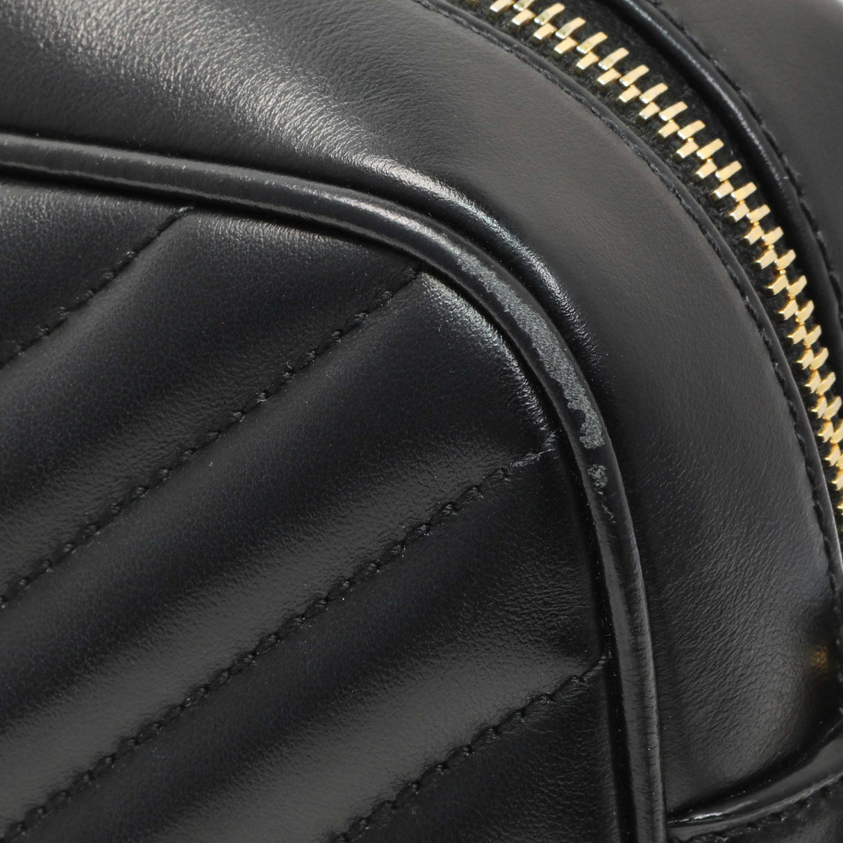 Saint Laurent Black Calfskin Matelasse Monogram Lou Camera Bag Handbags Saint Laurent