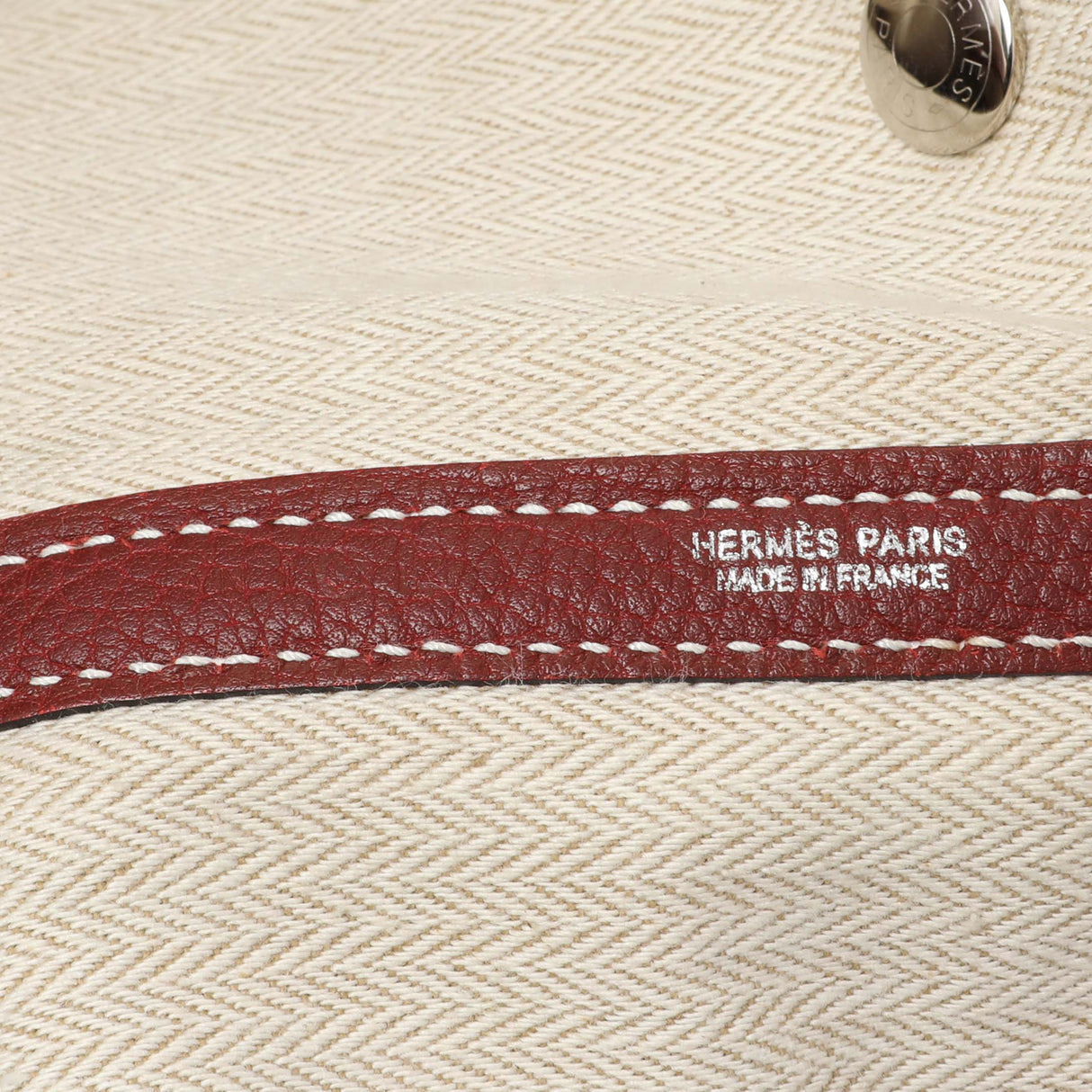 Hermes Bordeaux Negonda Garden Party 36 MM Handbags Hermes