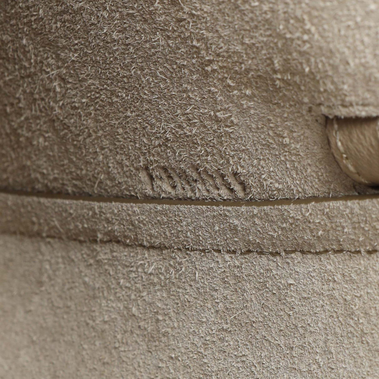 Celine Beige Grained Calfskin Nano Belt Bag