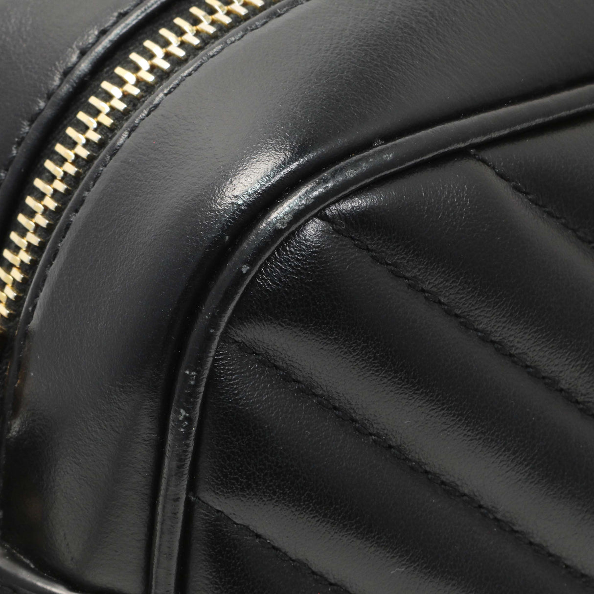 Saint Laurent Black Calfskin Matelasse Monogram Lou Camera Bag Handbags Saint Laurent