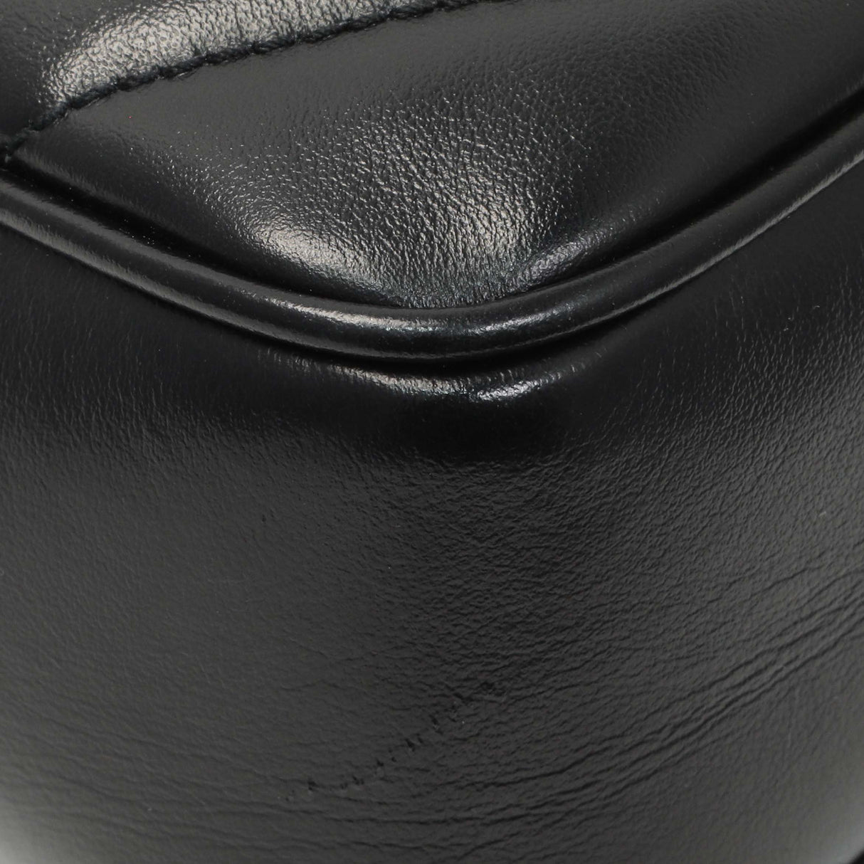 Saint Laurent Black Calfskin Matelasse Monogram Lou Camera Bag Handbags Saint Laurent