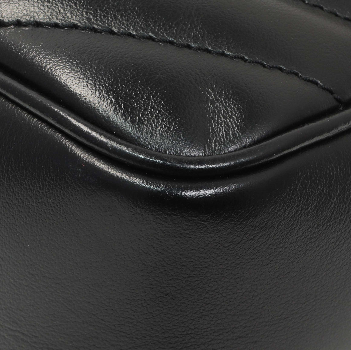 Saint Laurent Black Calfskin Matelasse Monogram Lou Camera Bag Handbags Saint Laurent