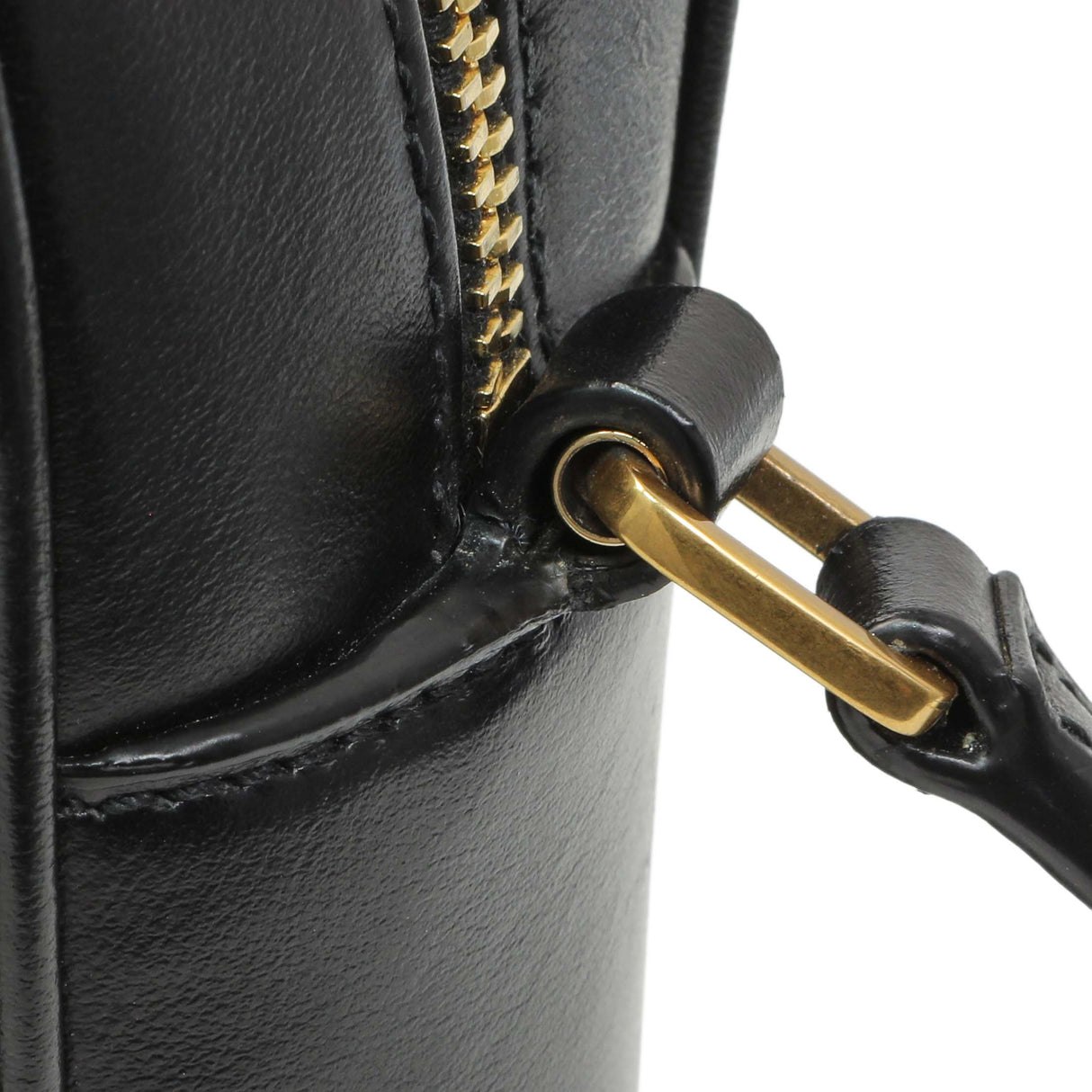 Saint Laurent Black Calfskin Matelasse Monogram Lou Camera Bag Handbags Saint Laurent