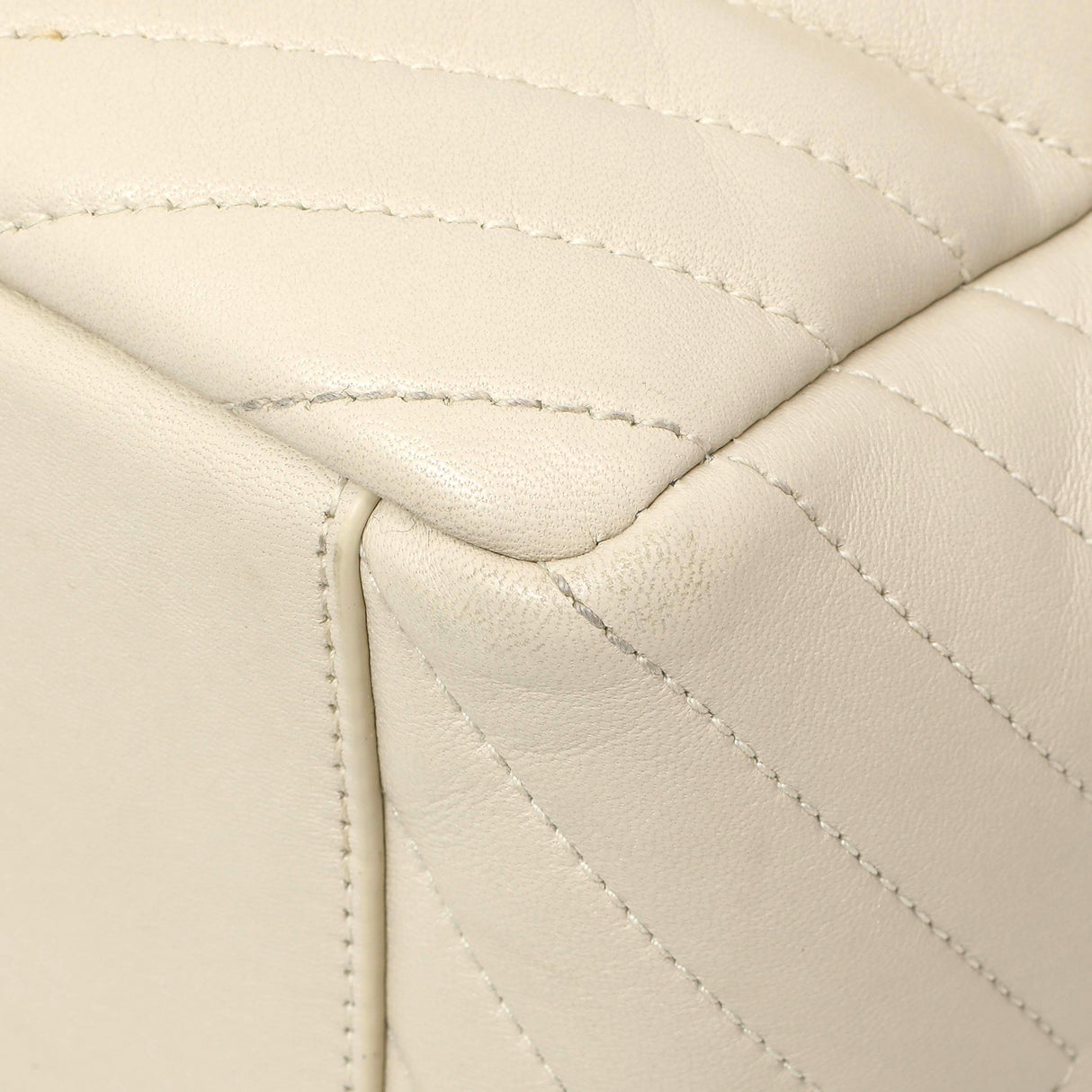 Saint Laurent Cream Lambskin Matelasse Monogram Joe Backpack Handbags Saint Laurent