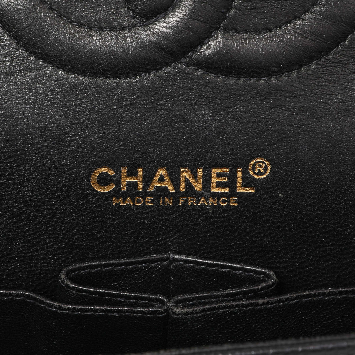 Chanel Black Quilted Caviar Medium Classic Double Flap Handbags Chanel