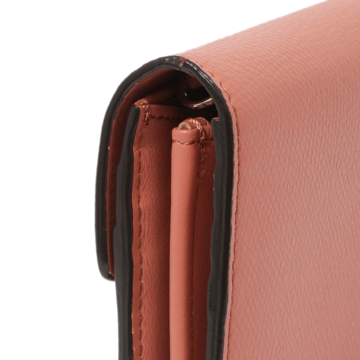 Fendi Pink Vitello Cruise F is Fendi Continental Envelope Wallet on Chain Handbags Fendi