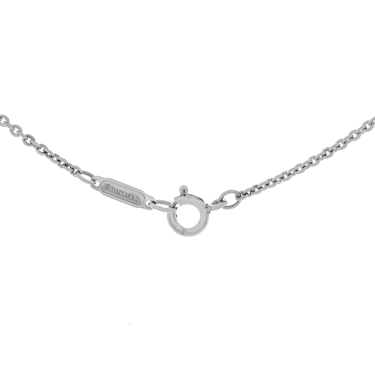 Tiffany & Co. Sterling Silver Signature X Pendant Necklace Designer Jewellery Tiffany and Co