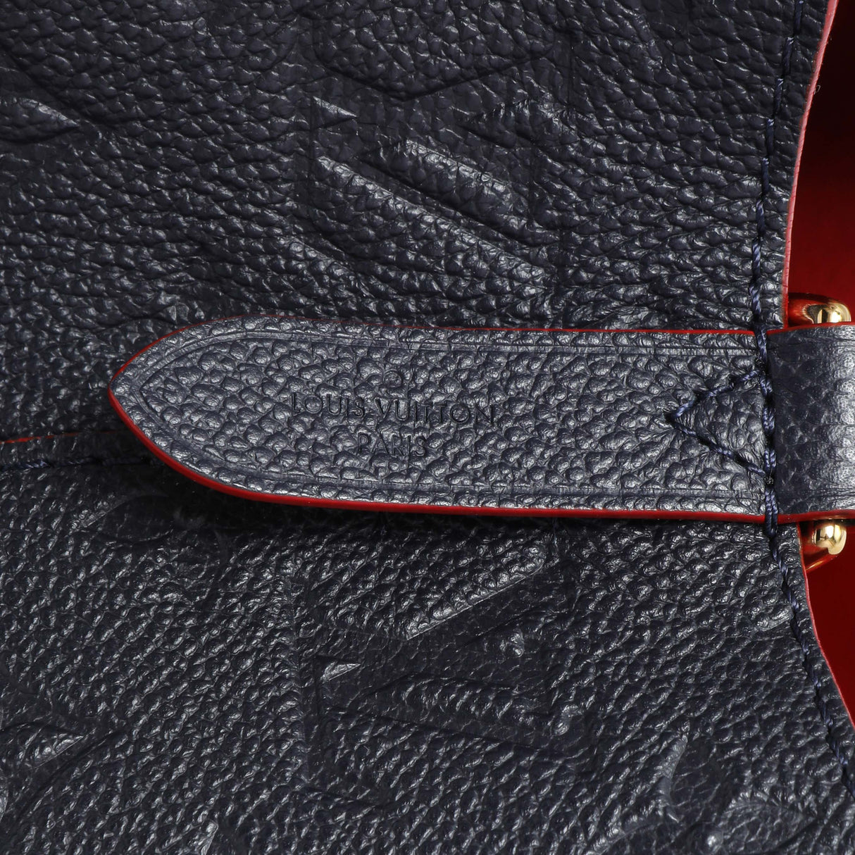 Louis Vuitton Marine Rouge Empreinte Neonoe MM Handbags Louis Vuitton