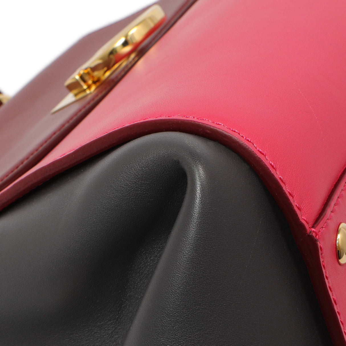 Salvatore Ferragamo Multicolor Calfskin Sofia Shoulder Bag Handbags Salvatore Ferragamo