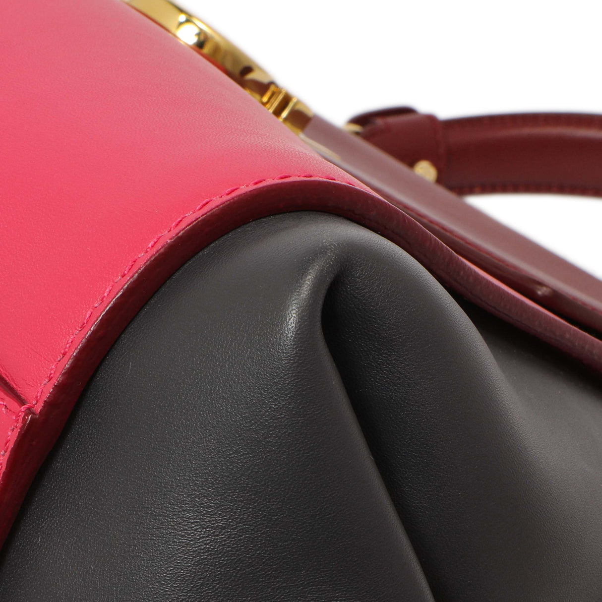 Salvatore Ferragamo Multicolor Calfskin Sofia Shoulder Bag Handbags Salvatore Ferragamo