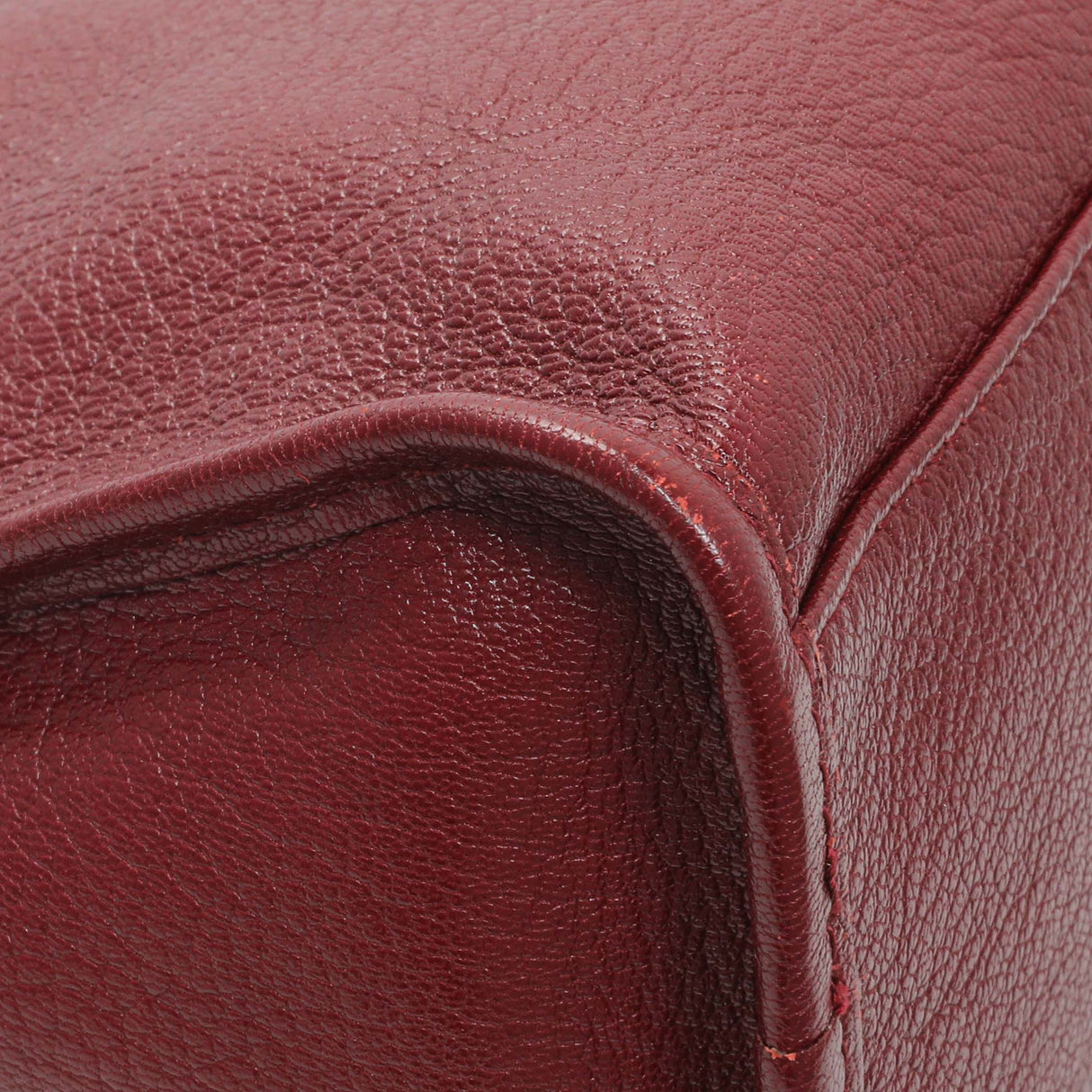 Balenciaga Burgundy Chevre Metallic Edge Hardware S City Handbags Balenciaga