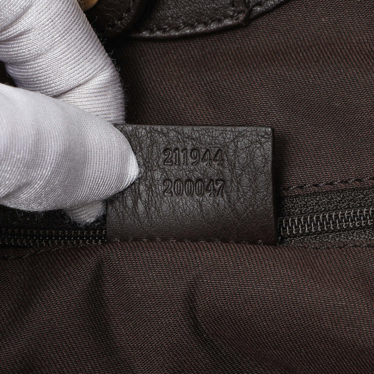 Gucci Brown Monogram Medium Sukey