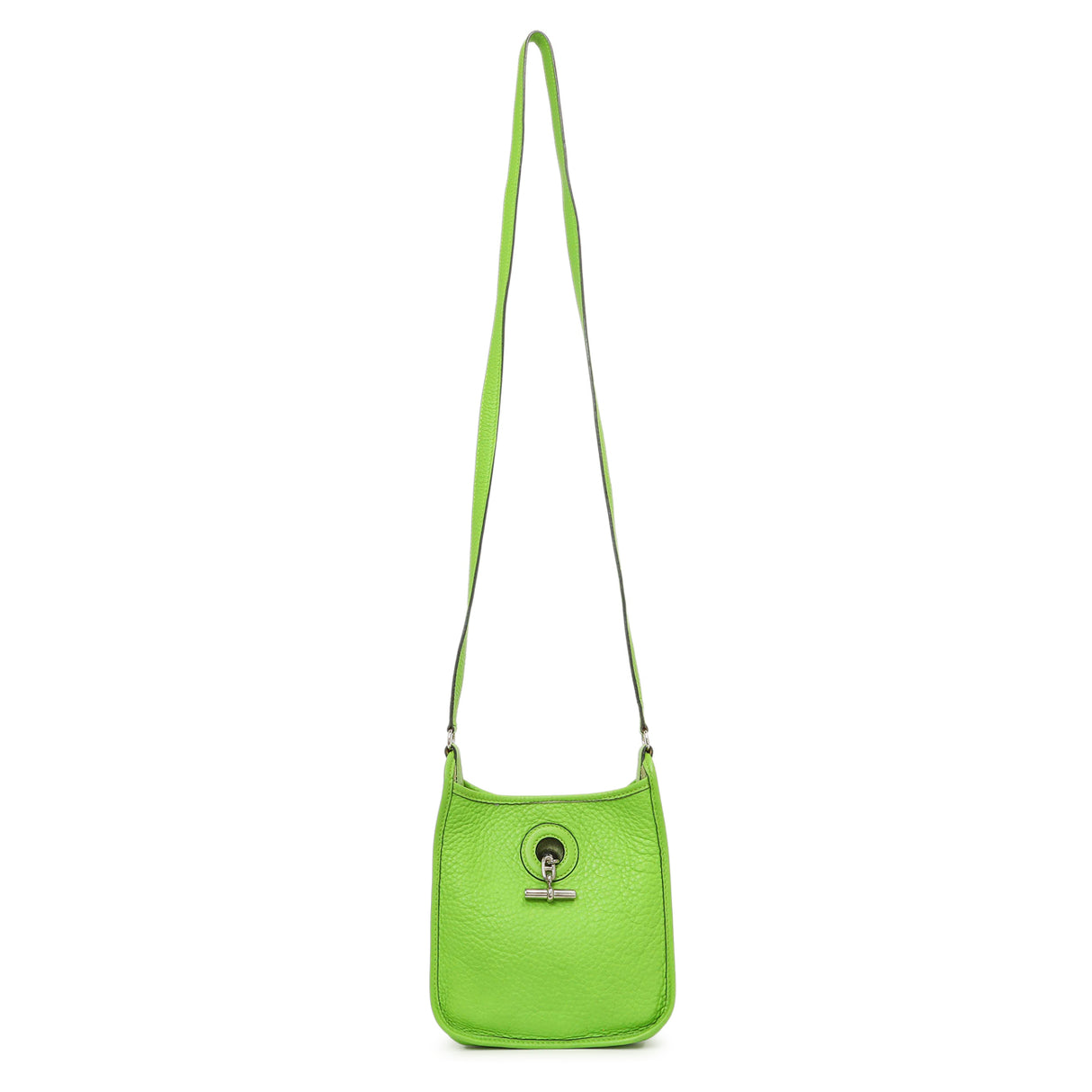 Hermes Green Clemence Vespa TPM Handbags Hermes