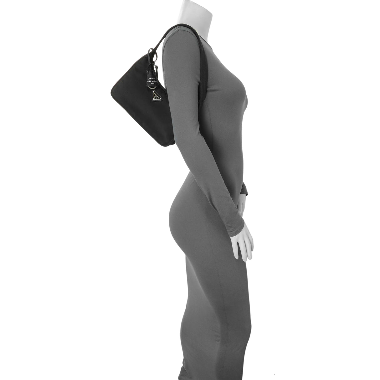 Prada Black Re-Nylon Mini Re-Edition 2000 Handbags Prada