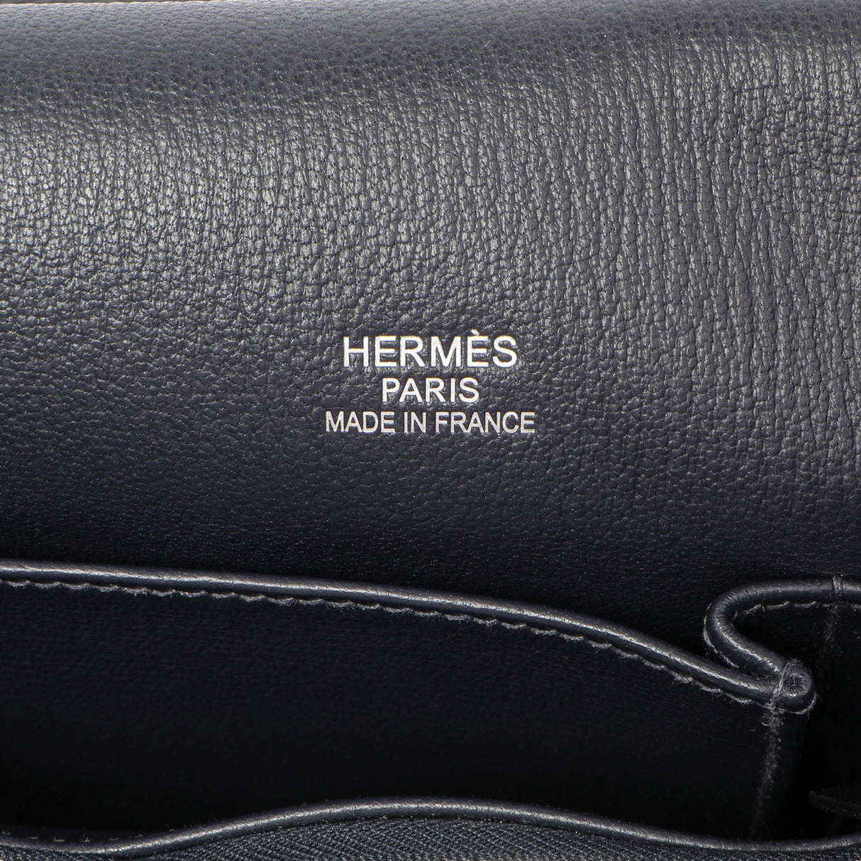 Hermes Bleu Nuit Clemence Jypsiere 34 Handbags Hermes