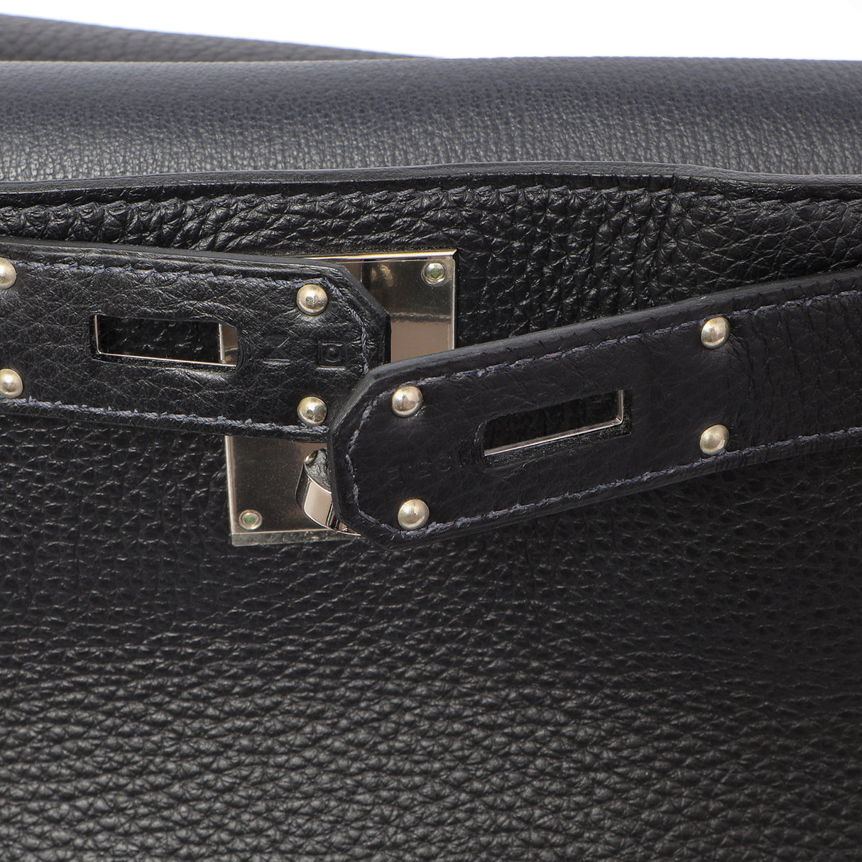 Hermes Bleu Nuit Clemence Jypsiere 34 Handbags Hermes