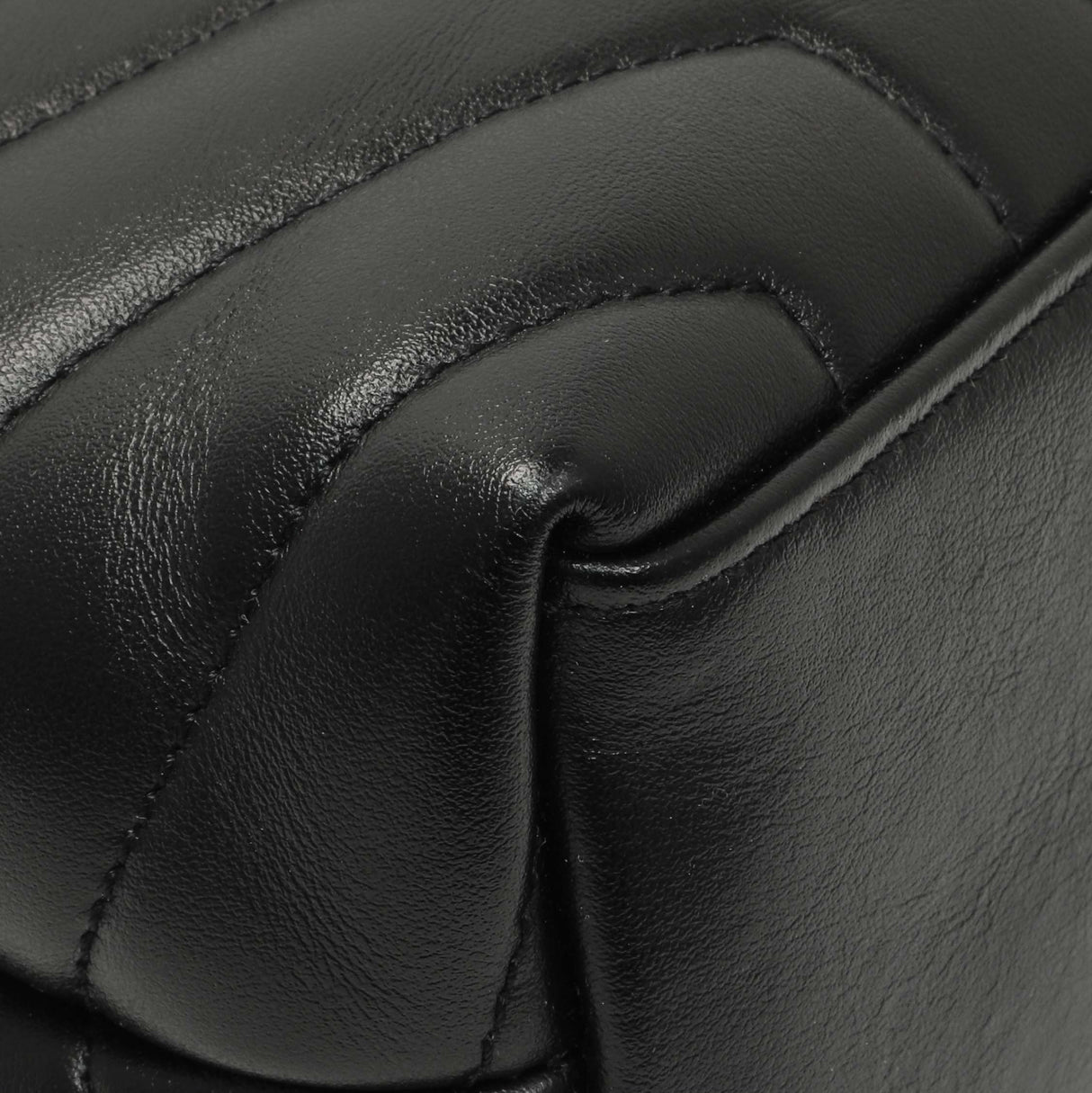 Saint Laurent Black Calfskin Y Quilted Monogram Small Loulou Chain Satchel Handbags Saint Laurent