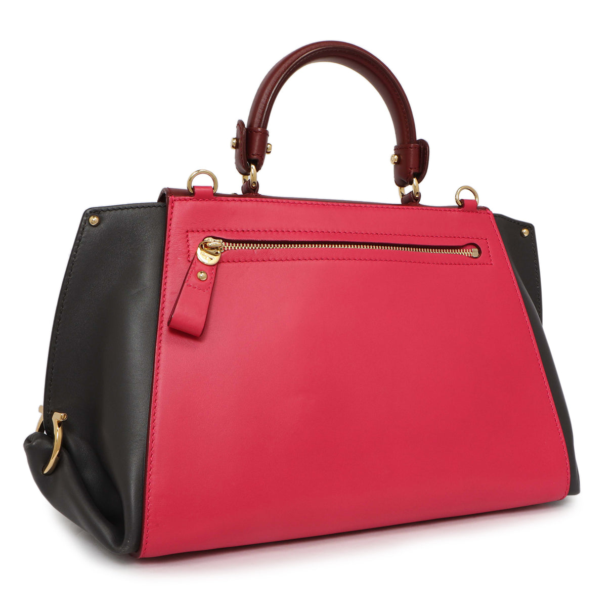 Salvatore Ferragamo Multicolor Calfskin Sofia Shoulder Bag Handbags Salvatore Ferragamo