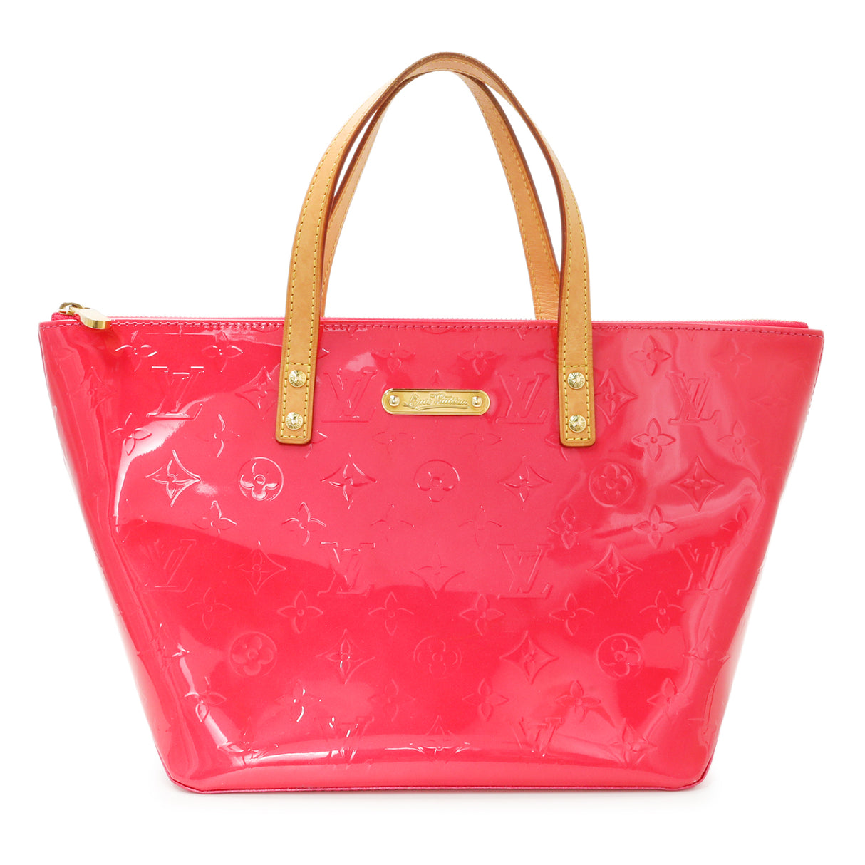 Louis Vuitton Pink Vernis Bellevue PM Handbags Louis Vuitton