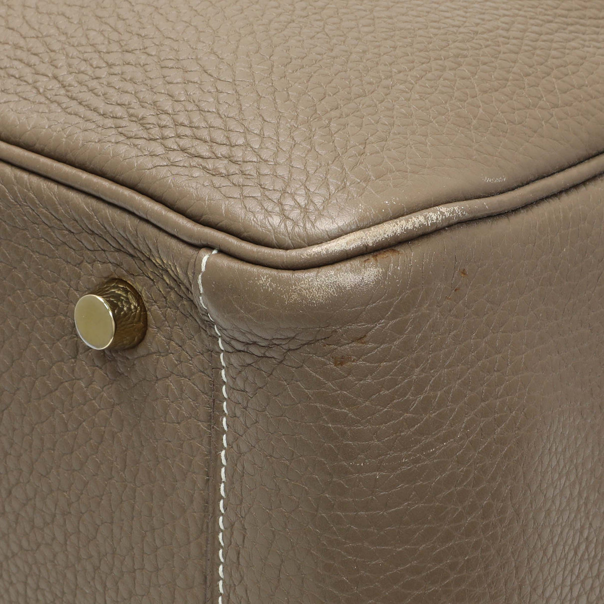 Hermes Etoupe Taurillon Clemence Lindy 30
