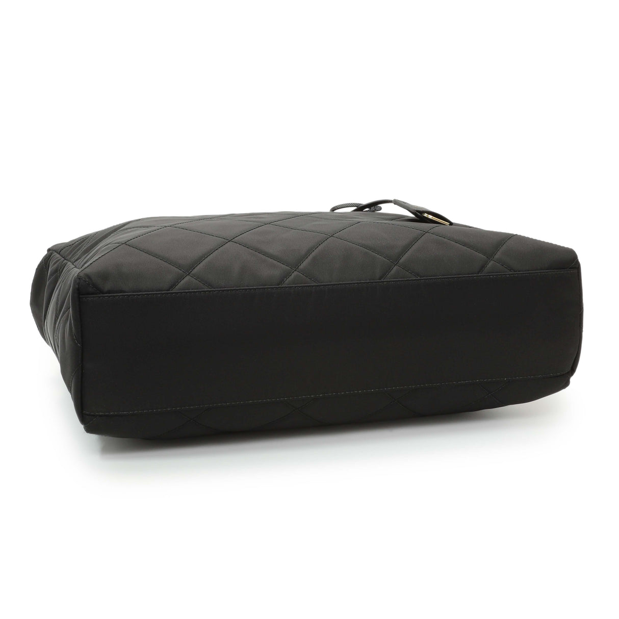 Prada Black Re-Nylon Triangle Stitched Re-Edition 1995 Chaine Large Shoulder Bag Handbags Prada