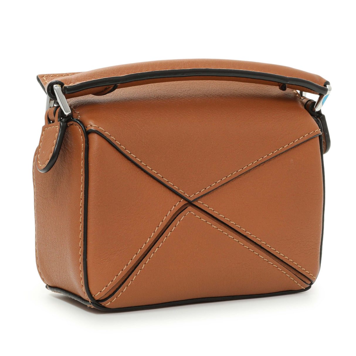 Loewe Tan Calfskin Nano Puzzle Bag Handbags Loewe