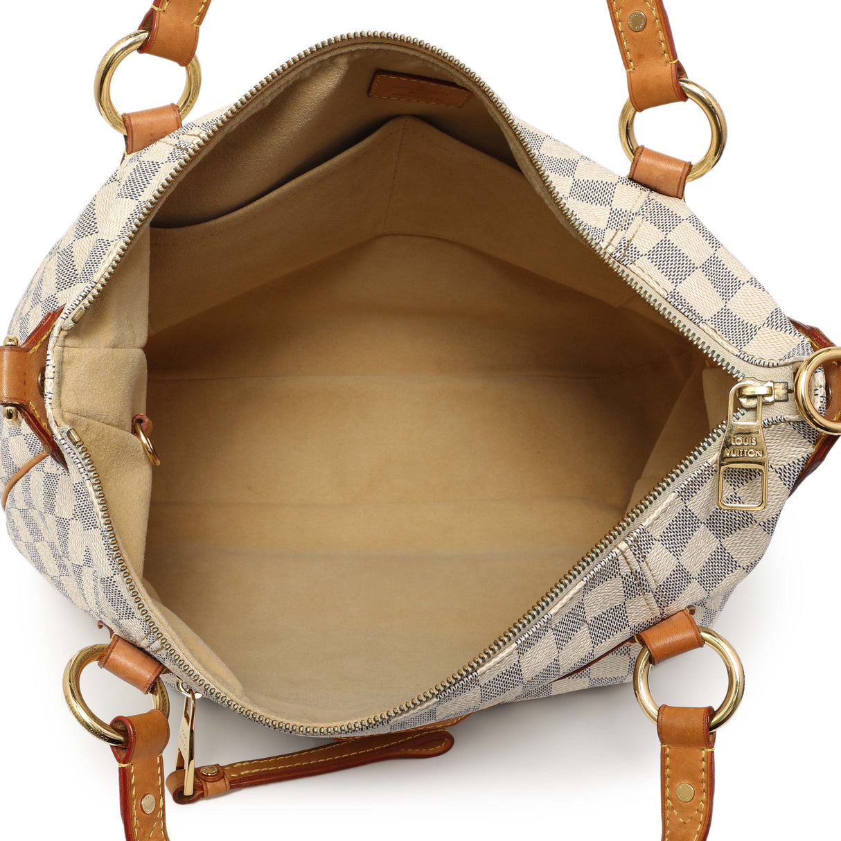 Louis Vuitton Damier Azur Evora GM Handbags Louis Vuitton