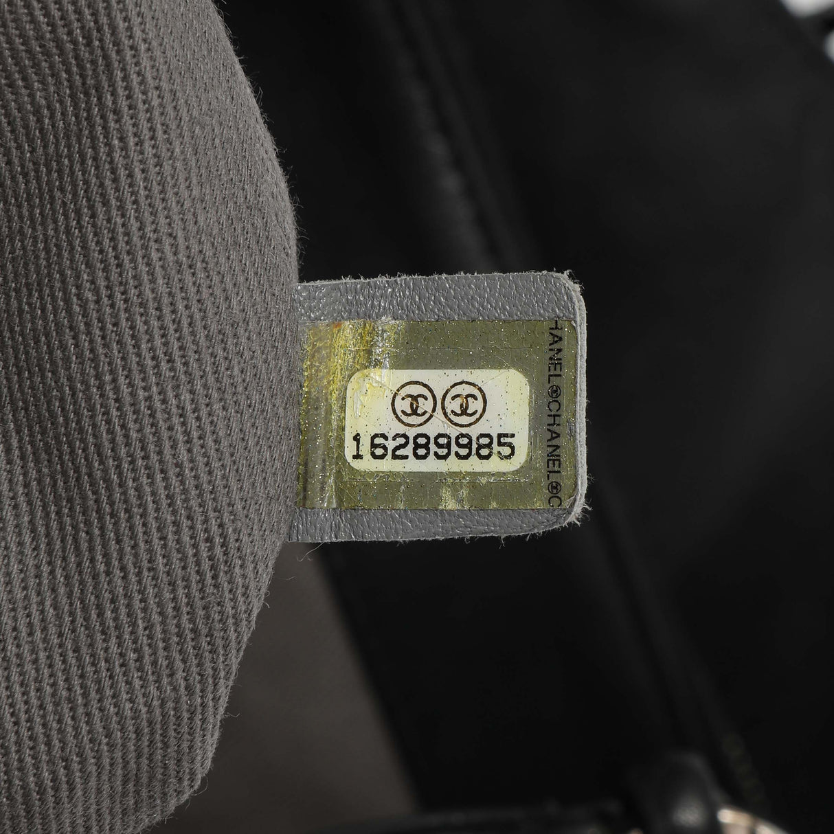 Chanel Black Iridescent Quilted Calfskin Sea Hit Tote Handbags Chanel