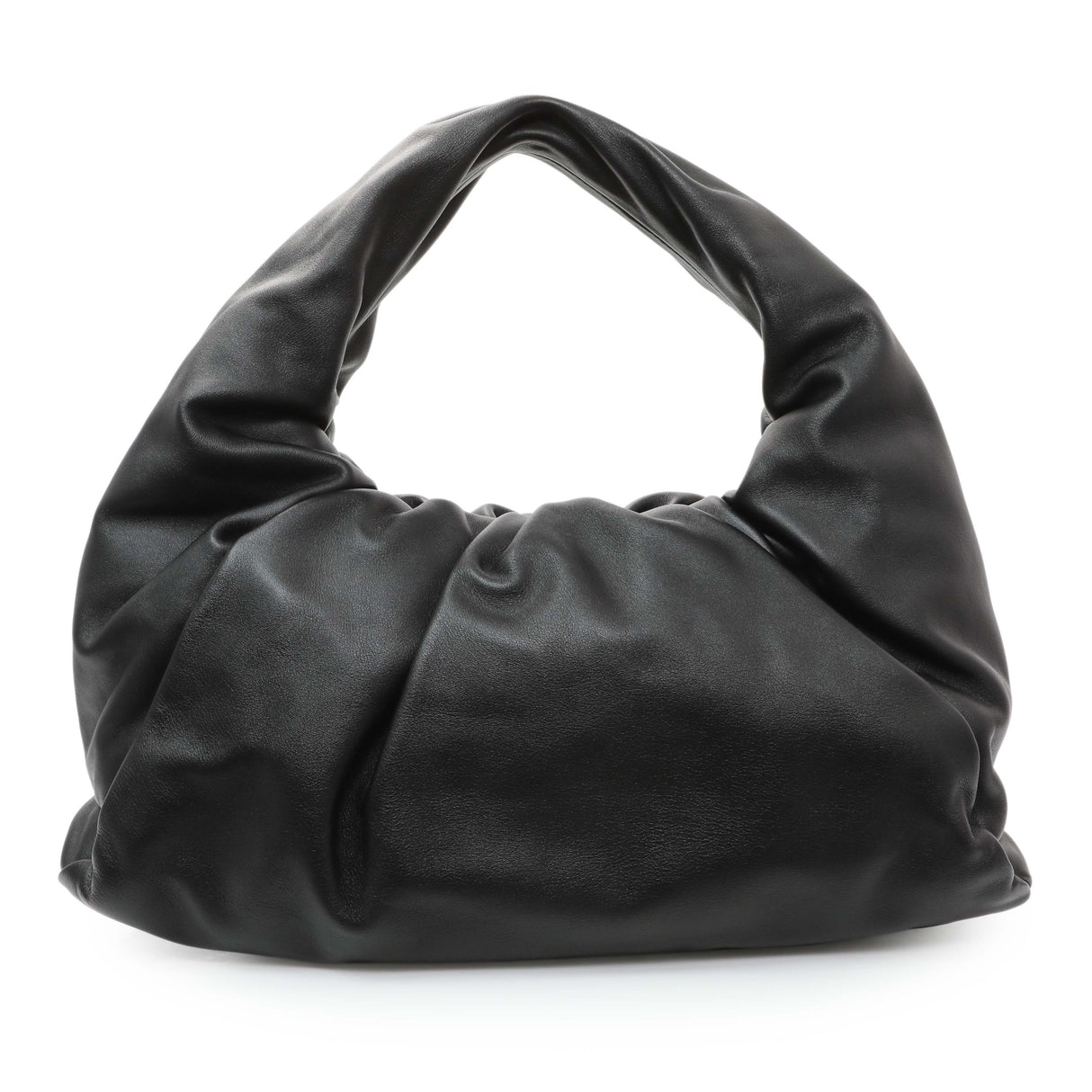 Bottega Veneta Black Smooth Butter Calfskin Small The Shoulder Pouch Handbags Bottega Veneta