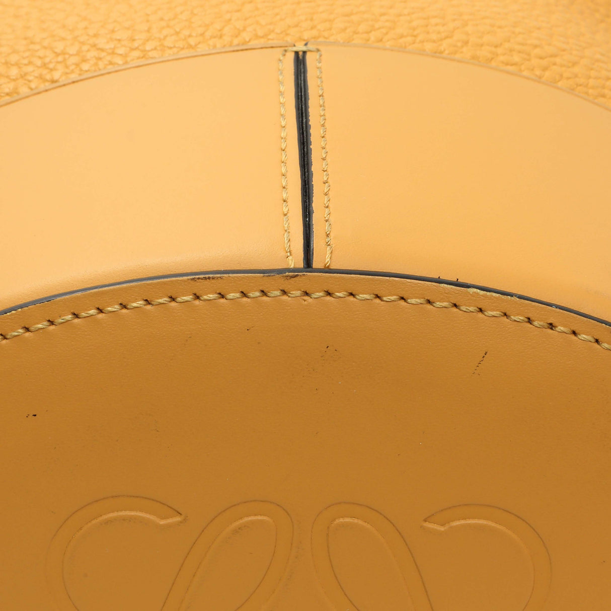 Loewe Yellow Calfskin Medium Balloon Bucket Bag Handbags Loewe