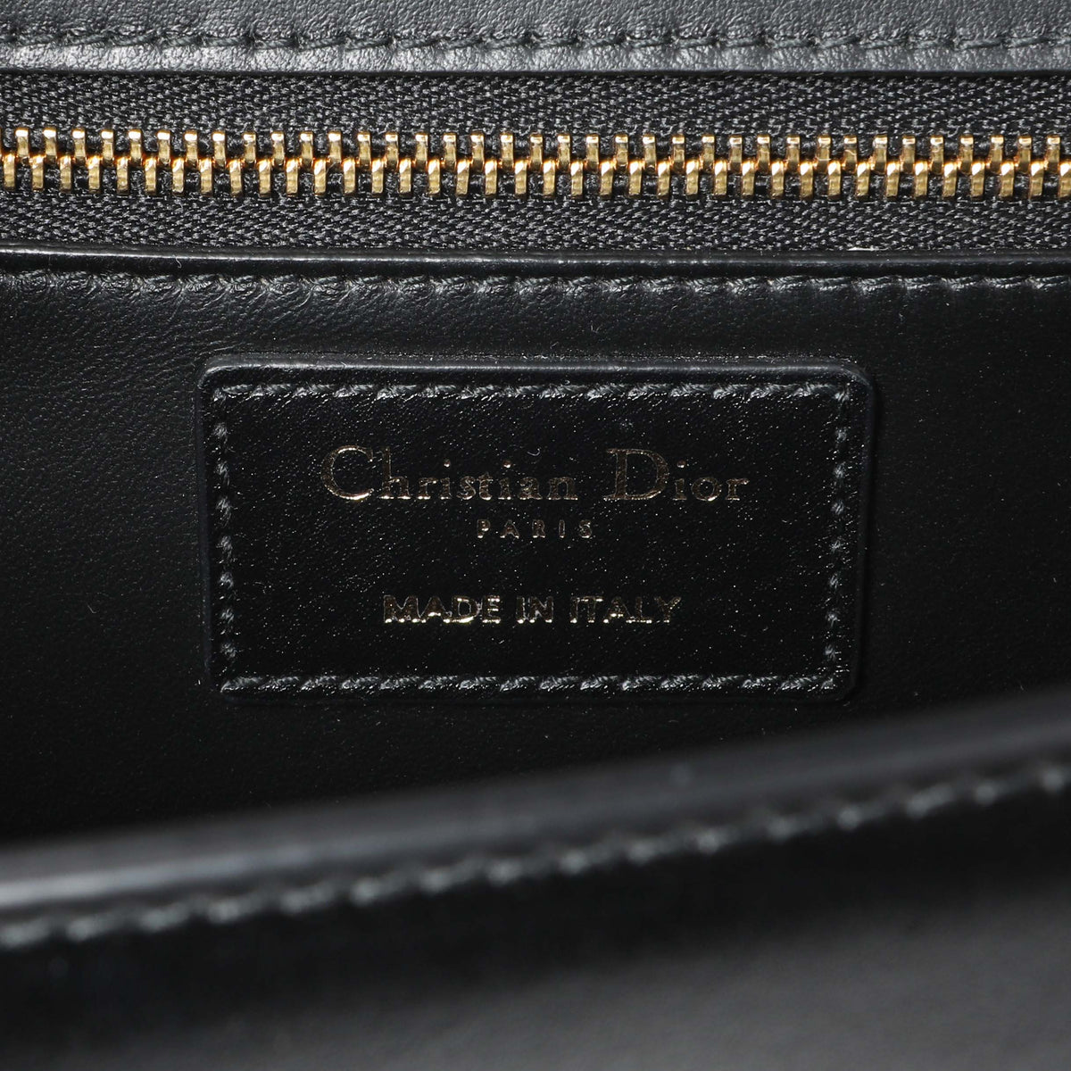 Christian Dior Black Smooth Calfskin 30 Montaigne Flap Bag Handbags Christian Dior
