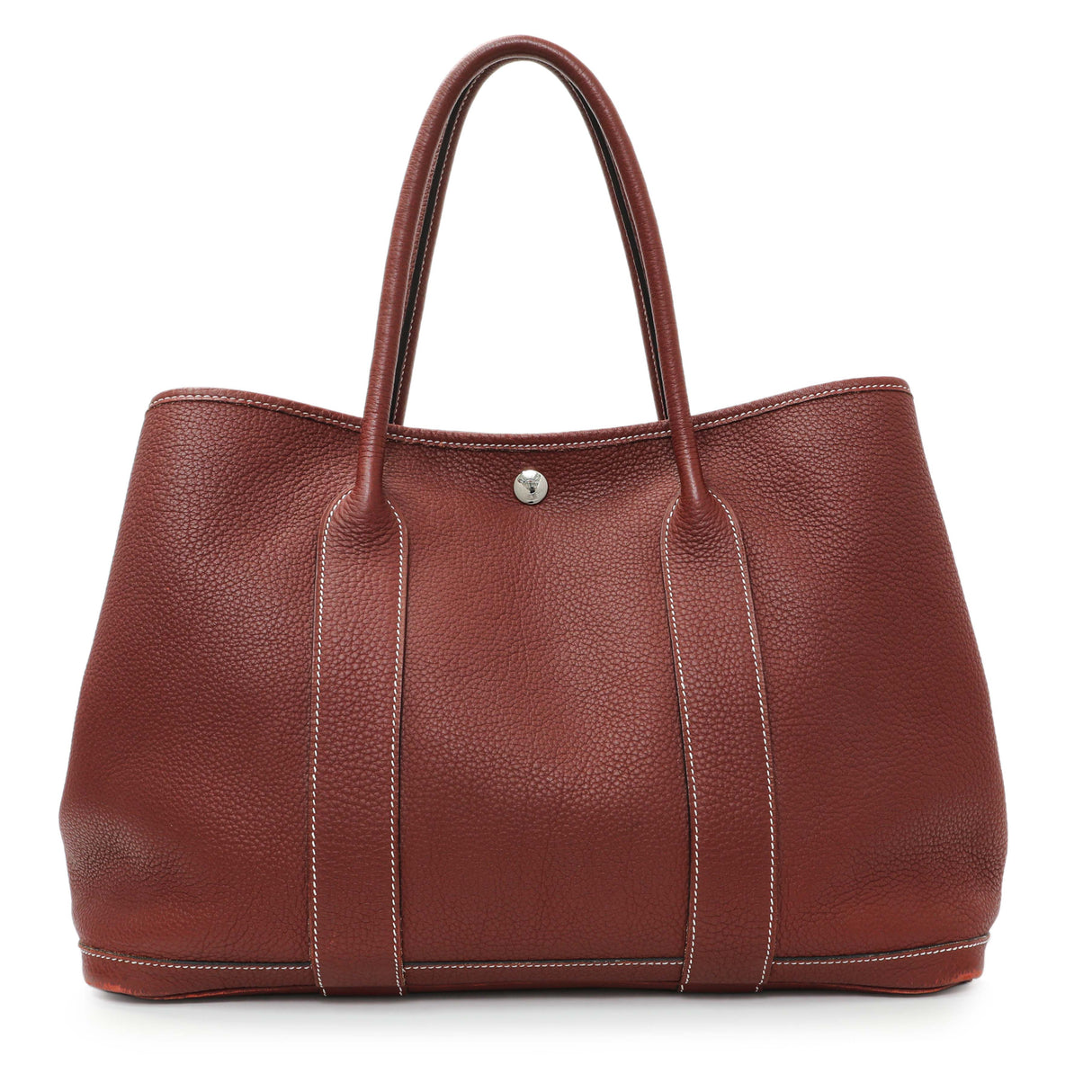 Hermes Bordeaux Negonda Garden Party 36 MM Handbags Hermes