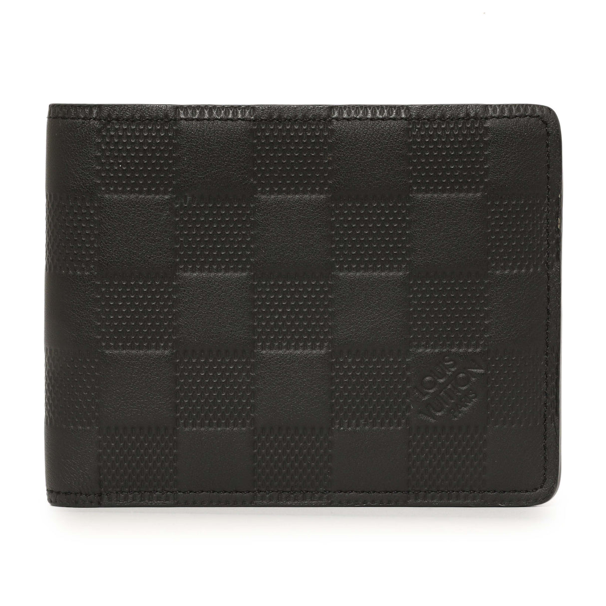 Louis Vuitton Black Damier Infini Slender Wallet Accessories Louis Vuitton