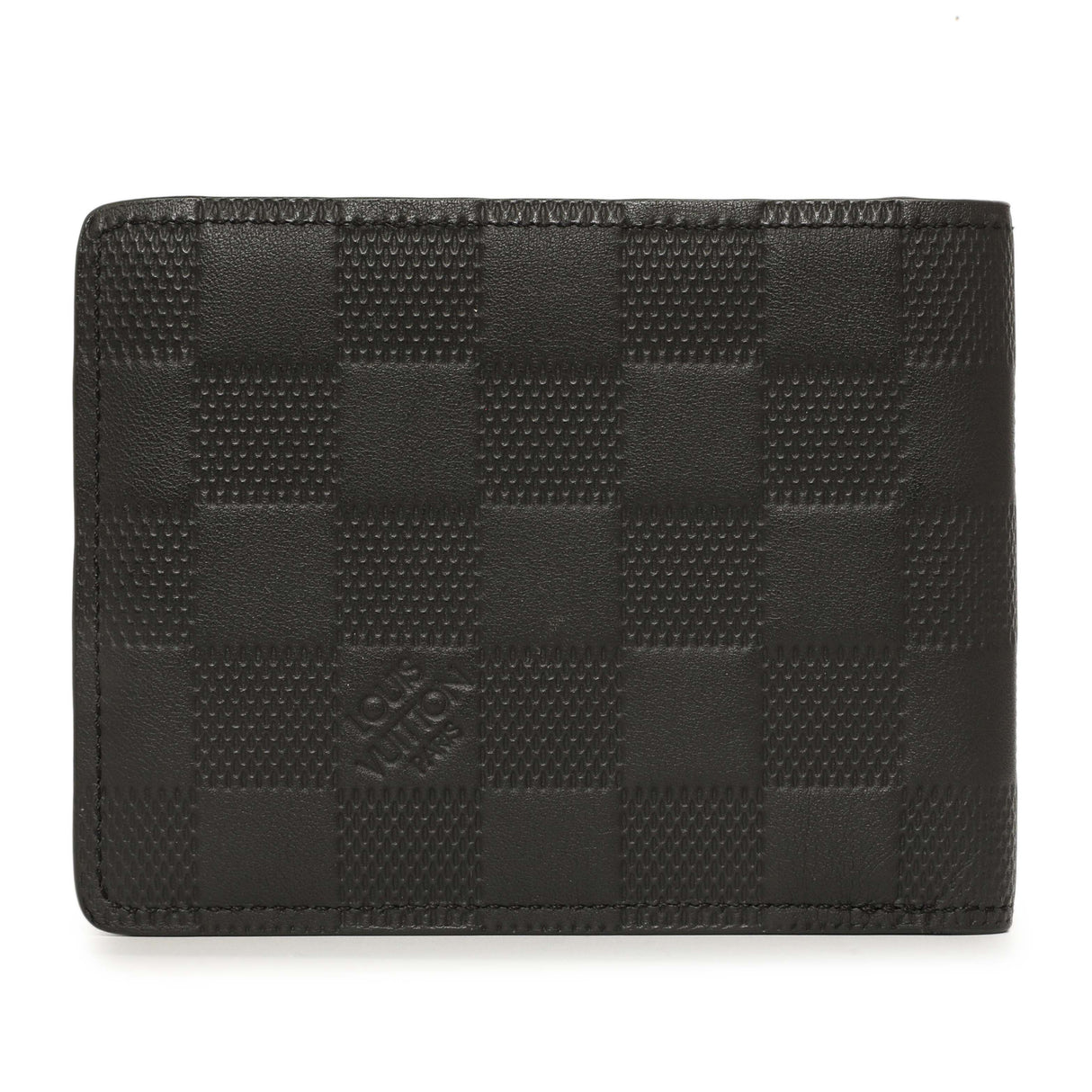 Louis Vuitton Black Damier Infini Slender Wallet Accessories Louis Vuitton