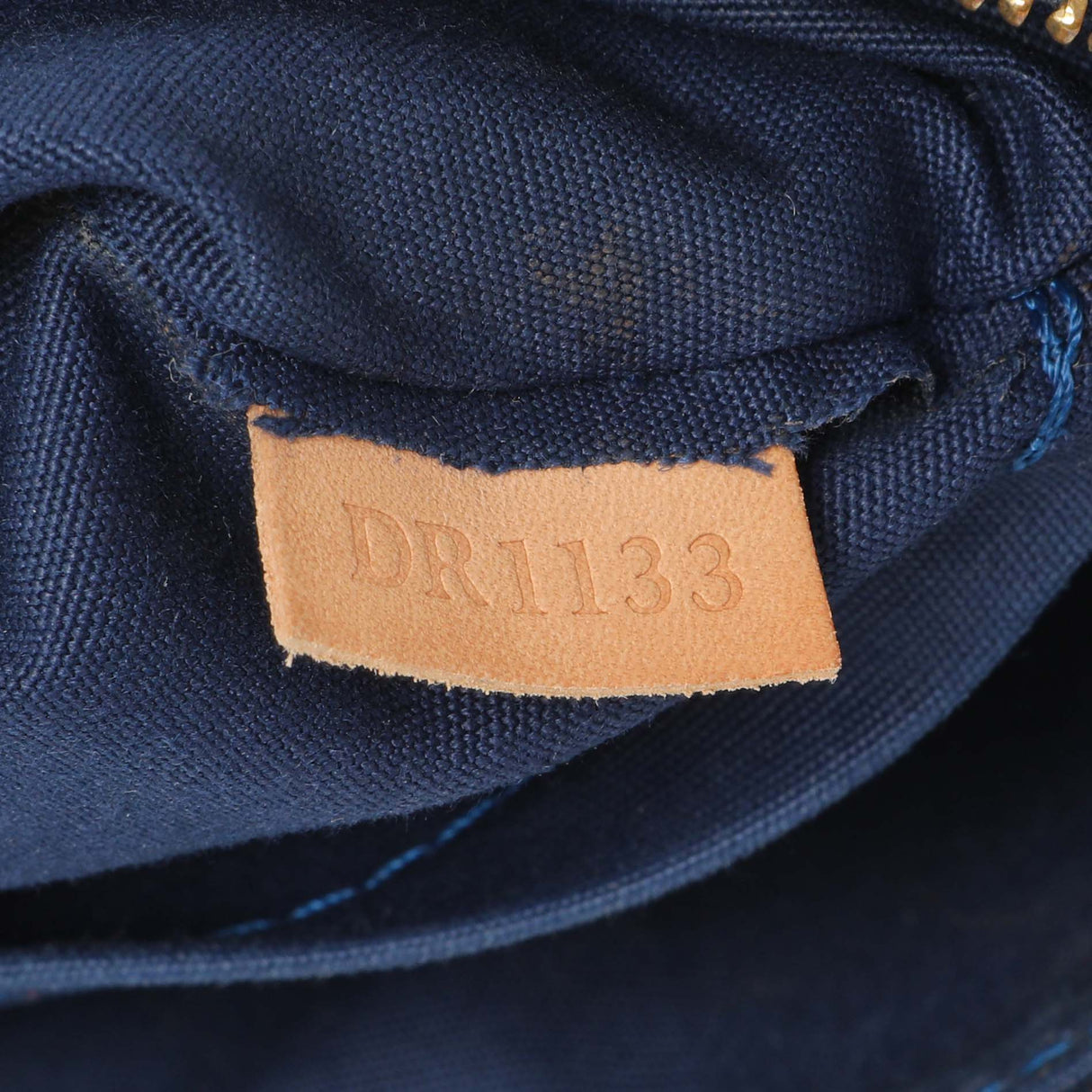 Louis Vuitton Grand Blue Vernis Ikat Pochette Accessories NM Handbags Louis Vuitton