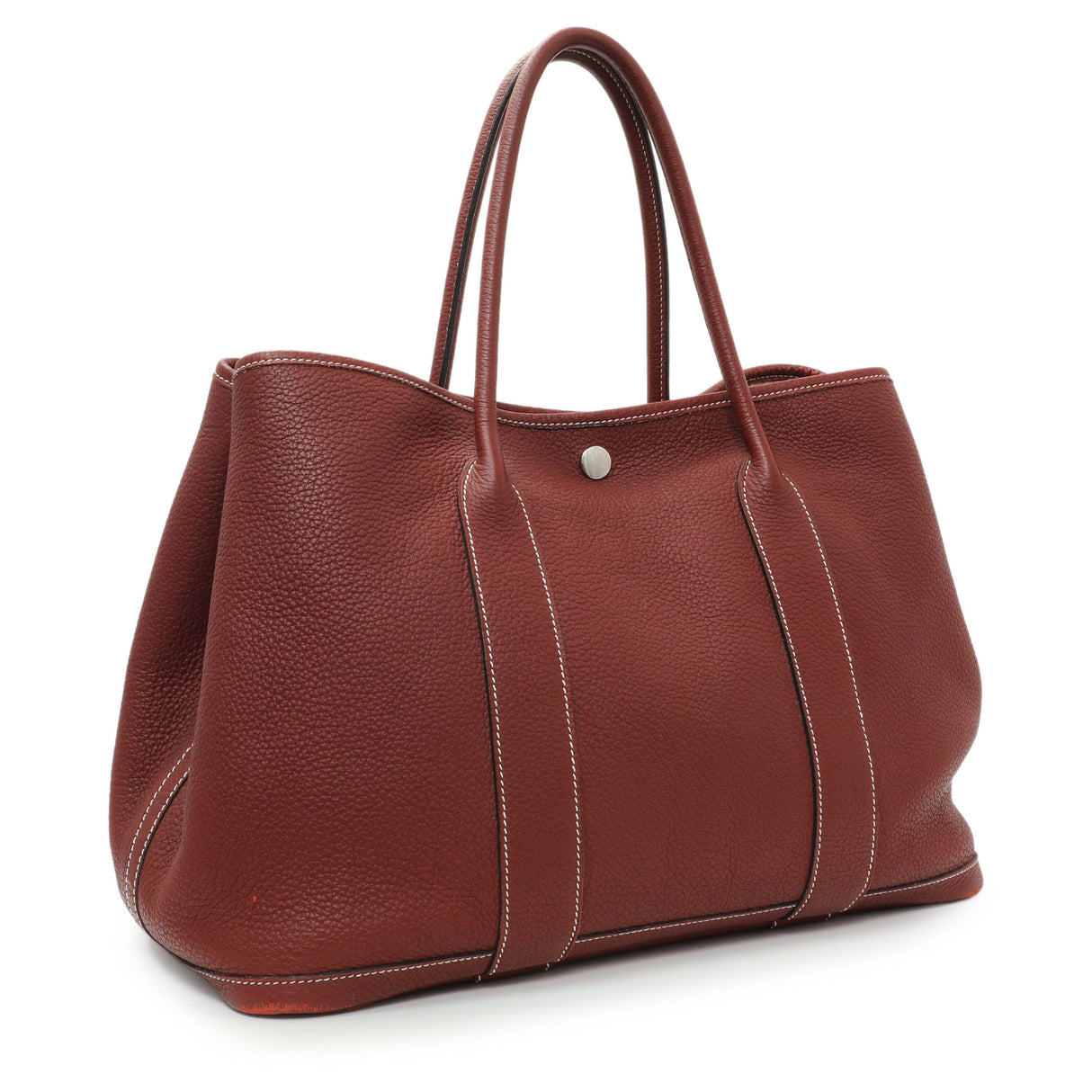 Hermes Bordeaux Negonda Garden Party 36 MM Handbags Hermes