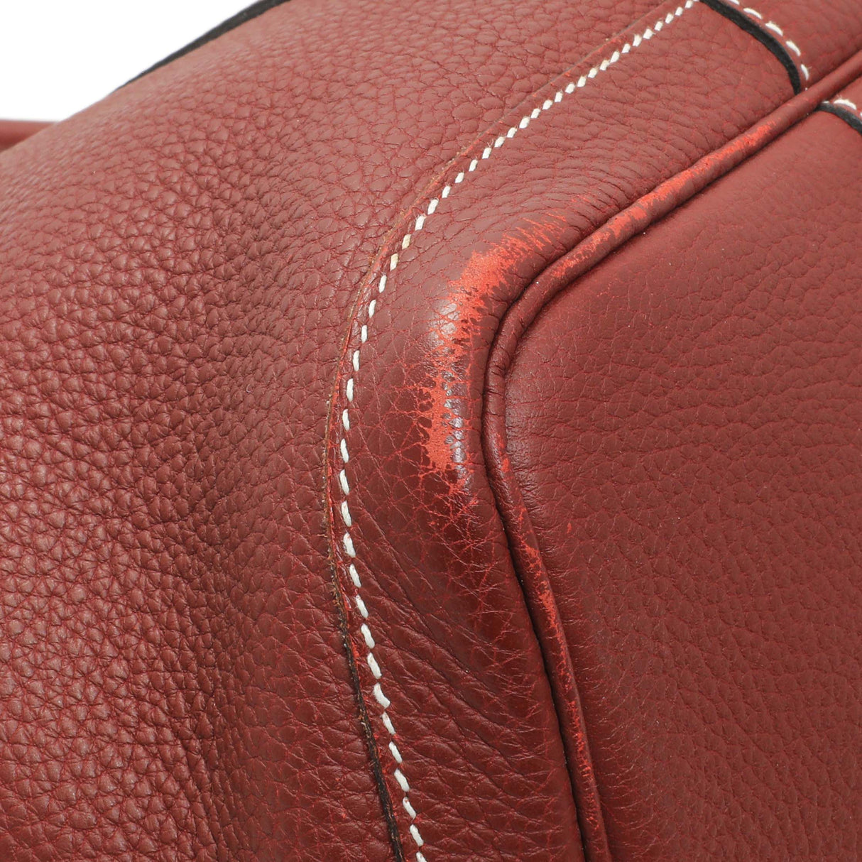 Hermes Bordeaux Negonda Garden Party 36 MM Handbags Hermes