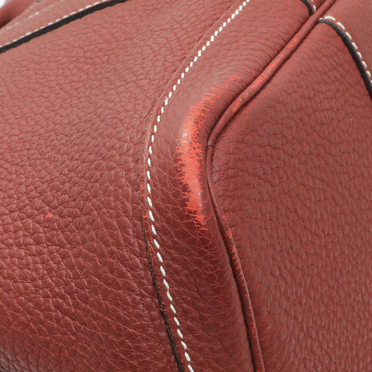 Hermes Bordeaux Negonda Garden Party 36 MM Handbags Hermes