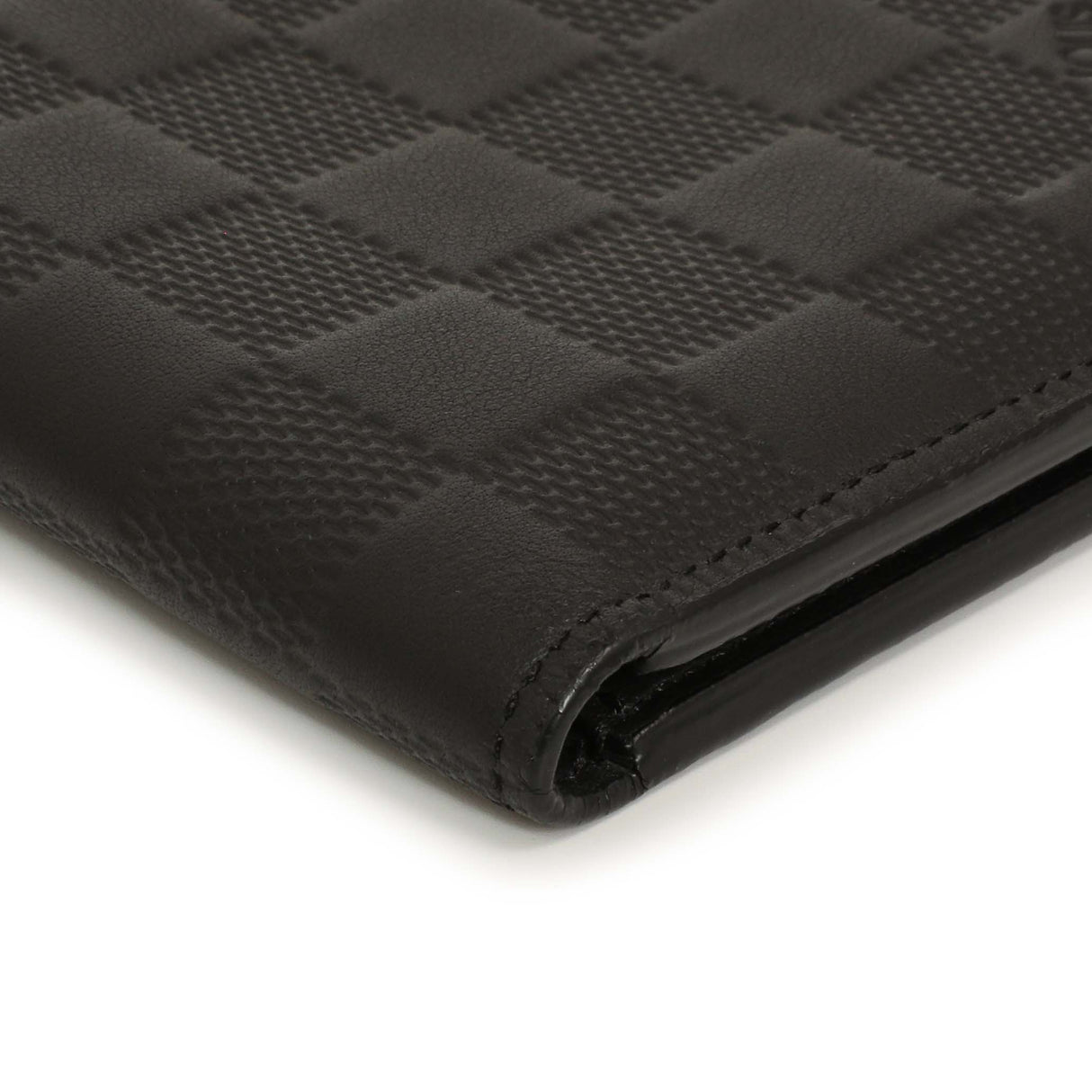 Louis Vuitton Black Damier Infini Slender Wallet Accessories Louis Vuitton