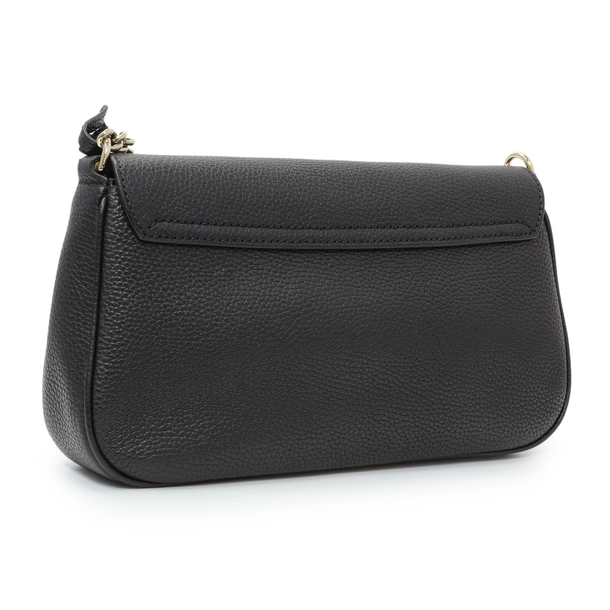 Gucci Black Pebbled Calfskin Medium Soho Flap Crossbody Handbags Gucci