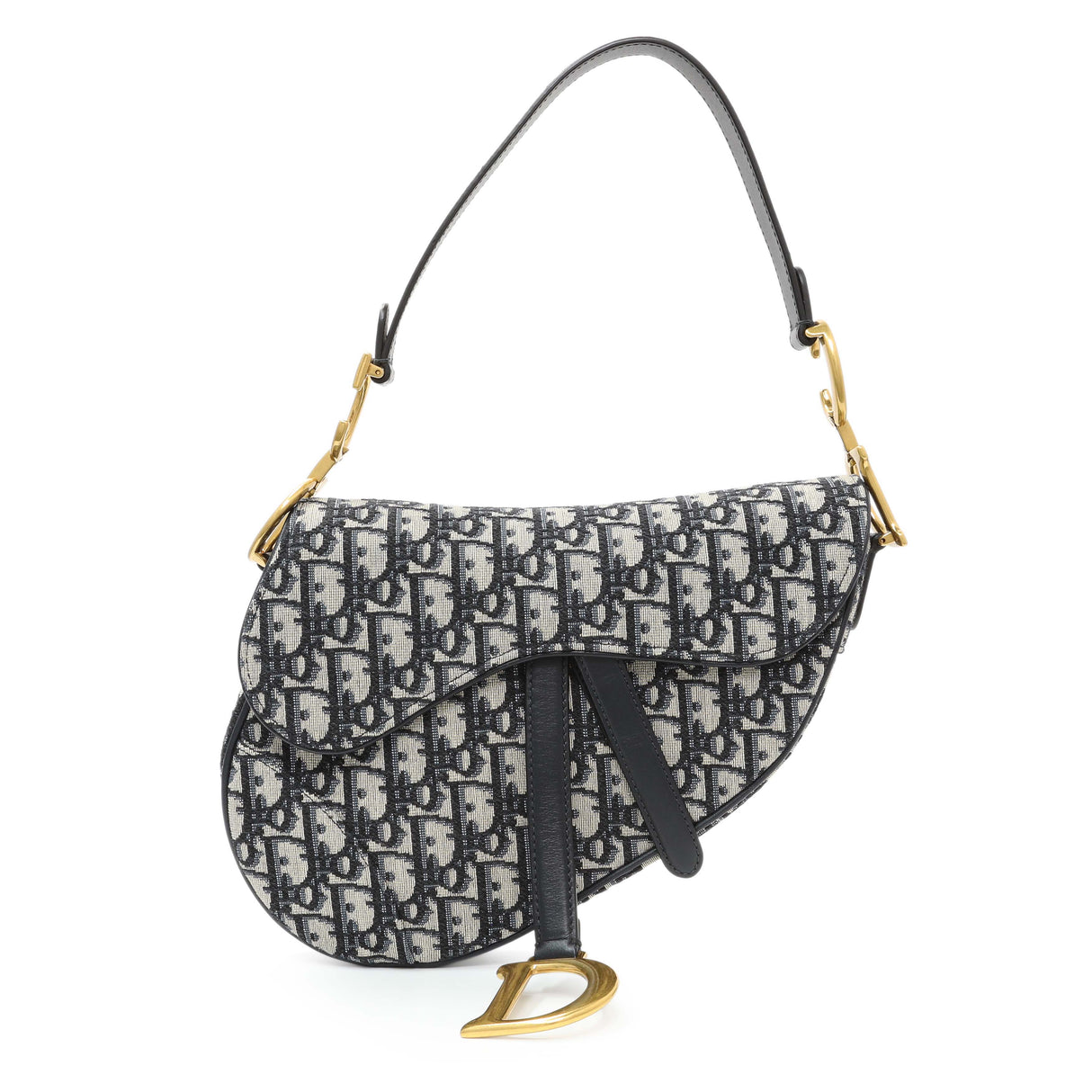 Christian Dior Oblique Saddle Bag Handbags Christian Dior