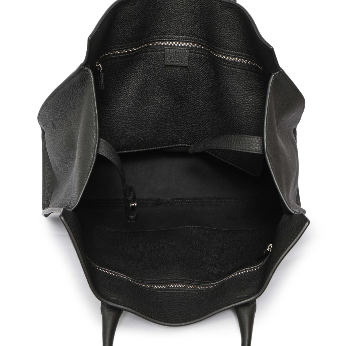 Gucci Black Soft Calfskin Medium Jackie Top Handle Bag Handbags Gucci