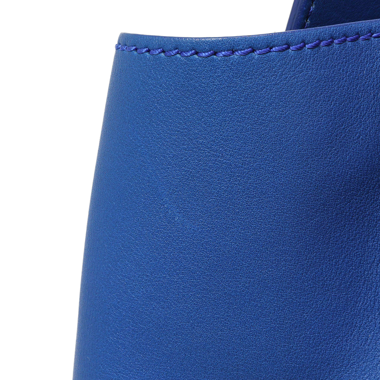 Celine Blue Smooth Calfskin Mini Luggage Tote Handbags Celine